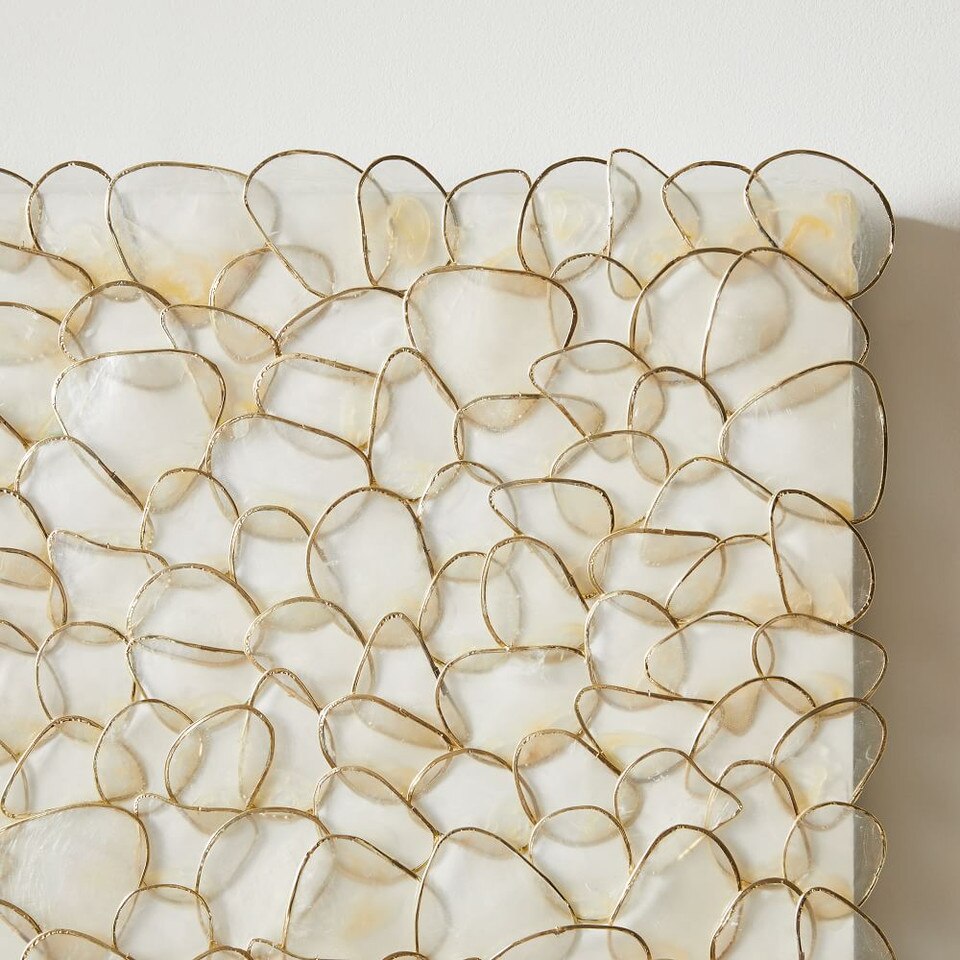 Deco Capiz Wall Art West Elm Australia